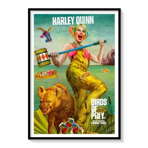 Birds of Prey movie poster Movie Poster Art