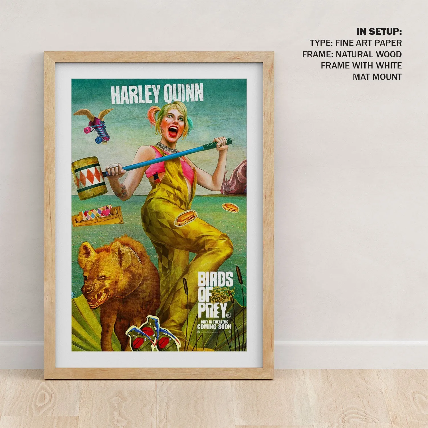 Birds of Prey movie poster Movie Poster Art