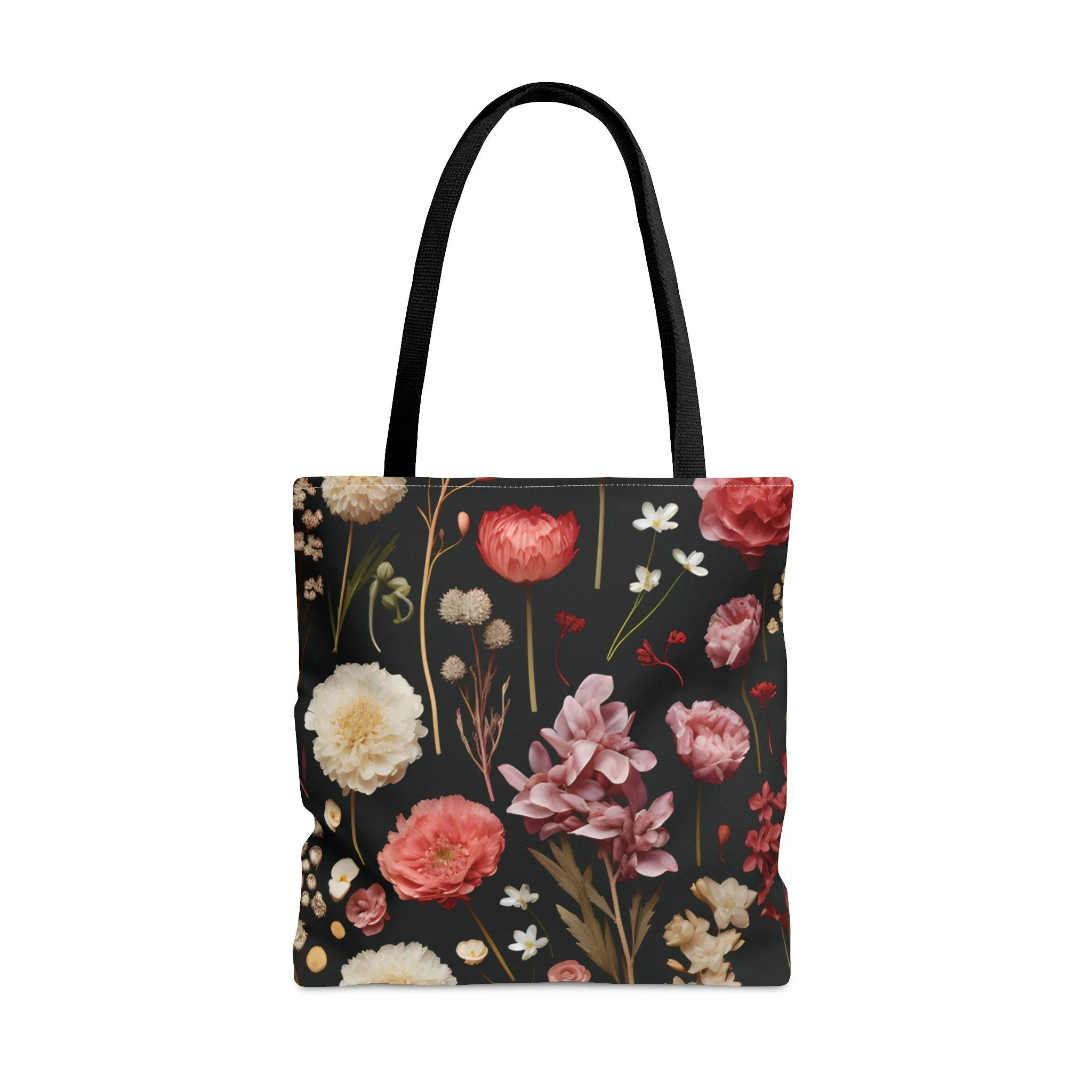 Birth Flower Tote Bag, January Birth Month Flower Gift
