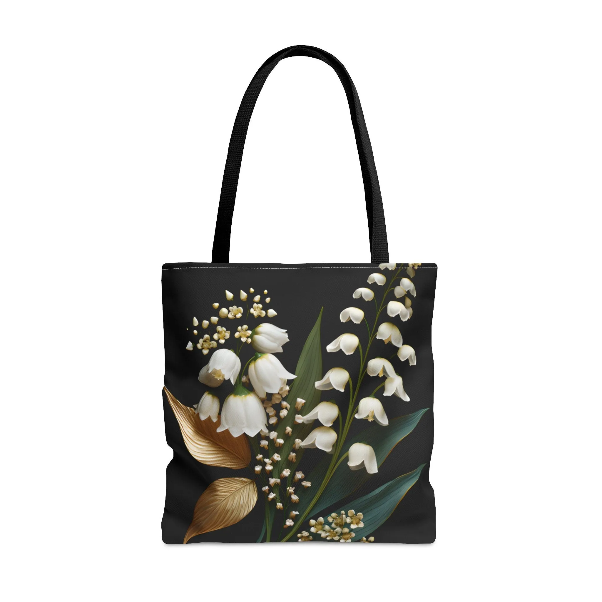 Birth Flower Tote Bag, May Birth Month Flower Gift