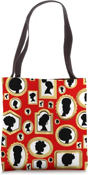 black beauty vintage african cameo classic elegant woman Tote Bag