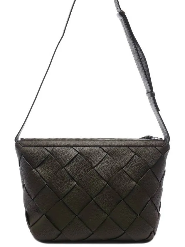 Bottega Veneta Diago Hobo Shoulder Bag Tauri Khaki