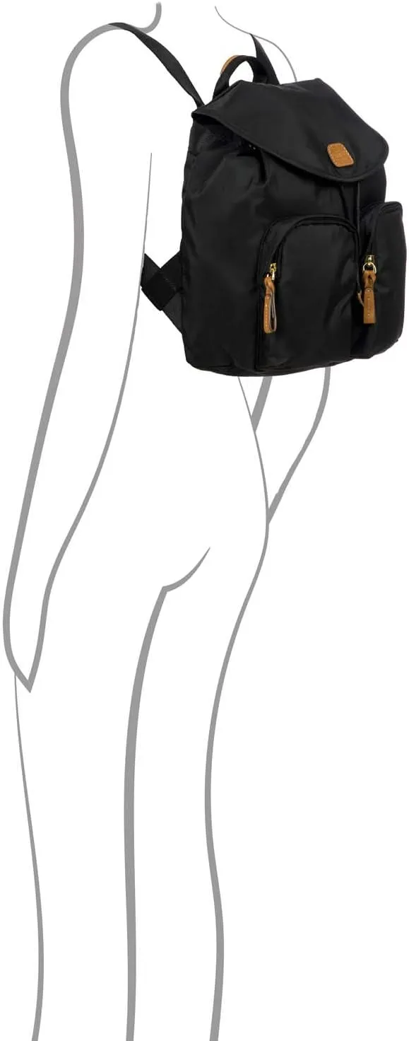 Bric's X-Travel Piccolo City Backpack - 10 inch - Cute Designer Backpack for Women and Men - Black