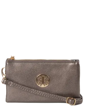 Bronze Clutch Bag | Toni