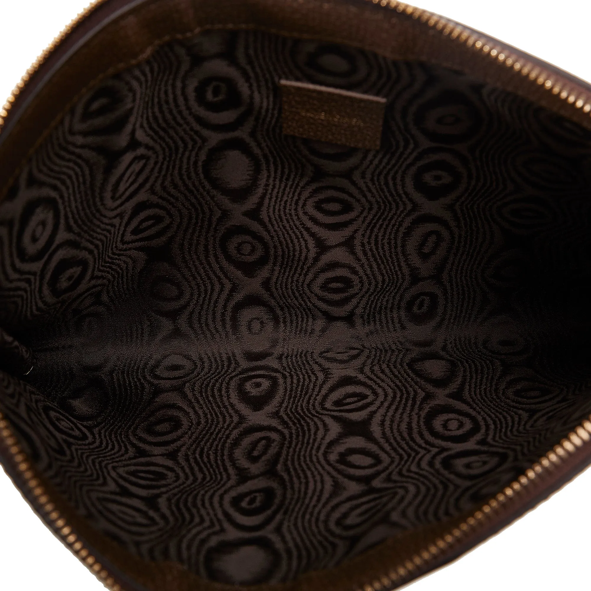 Brown Gucci X Balenciaga BB Supreme Ophidia Web Clutch