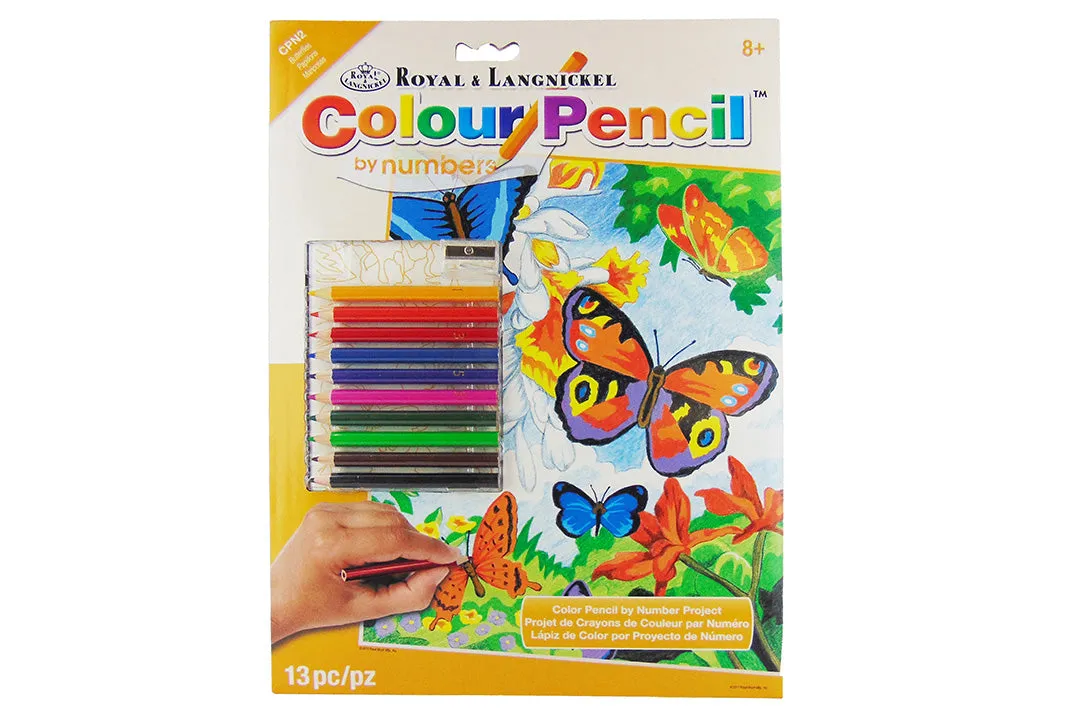 Butterflies Colour By Numbers