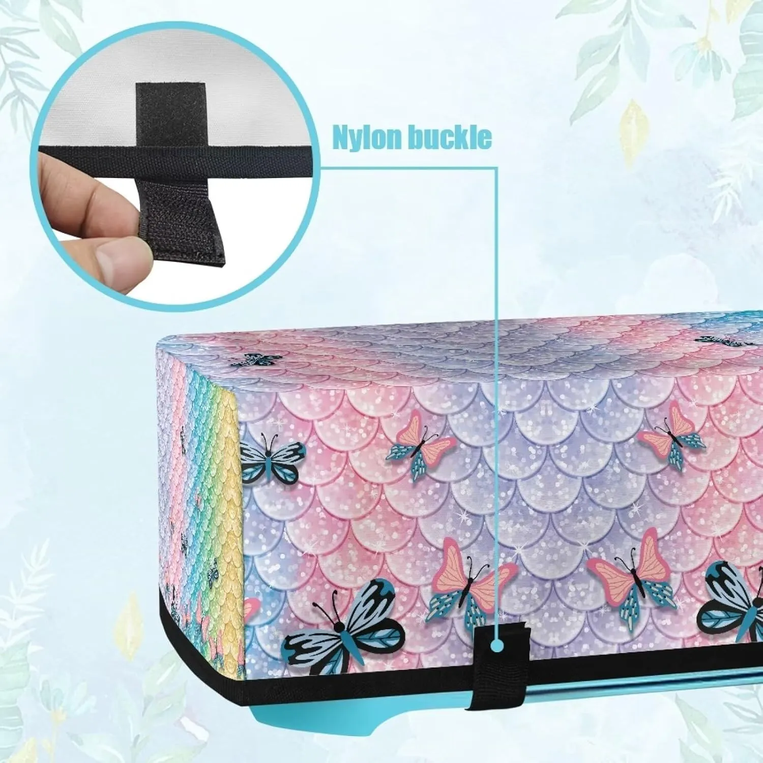 Butterfly Scale Carrying Case Cover Dust Cover Waterproof Organization and Storage Bags Lightweight Carrying Bag Compatible with Most DIY Cutting Machine