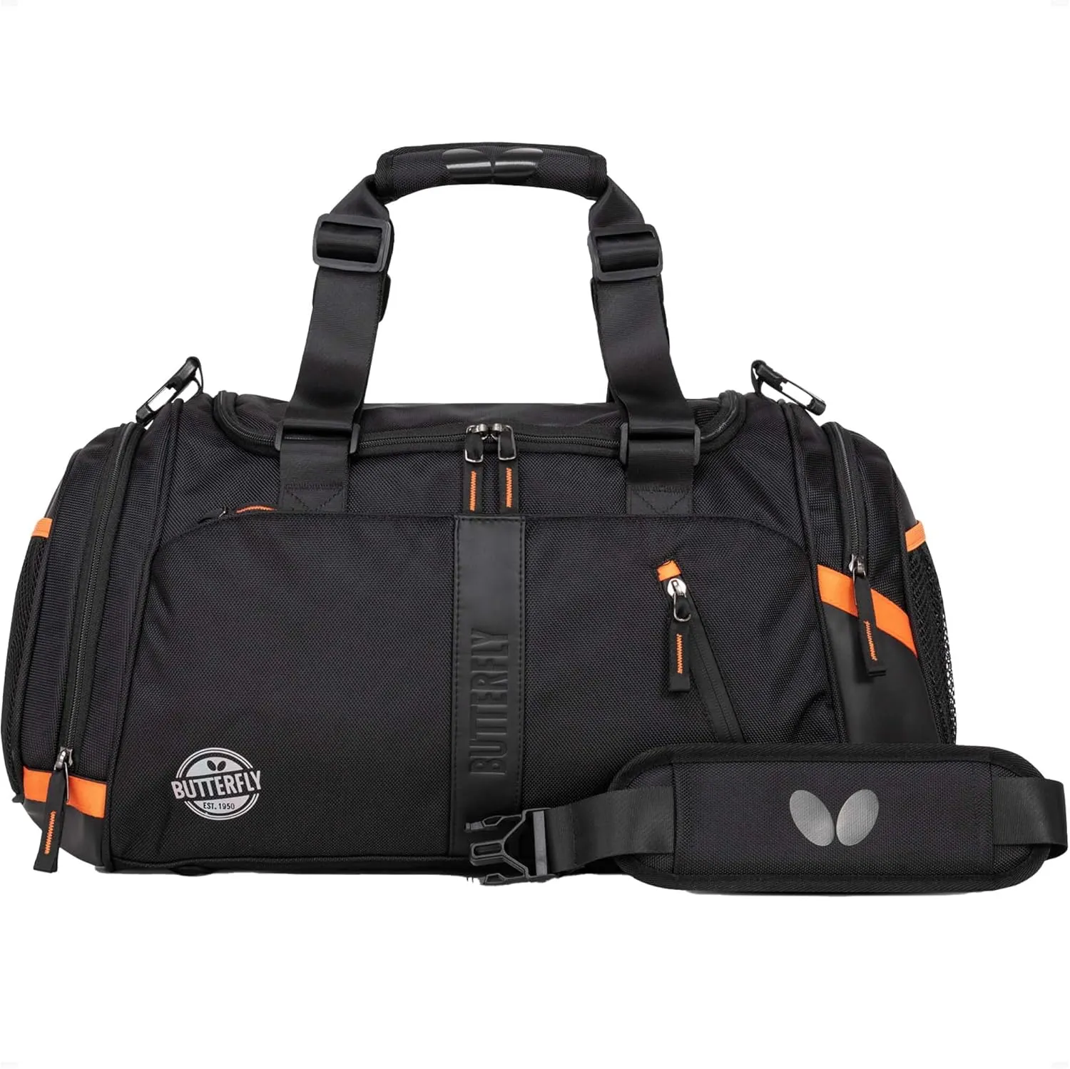 Butterfly Table Tennis Kashiwa Midi Bag – Spacious Traveling Sports Bag Consisting of Separate Outer and Inner Compartments with Two Adjustable Straps to Keep Items Secure – Extra Bag for Sporting