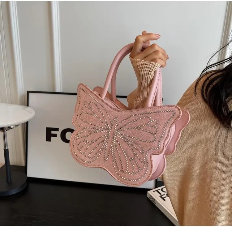Butterfly Tote Bag Butterfly Purses for Women Y2k Purse Crossbody Bags for Women