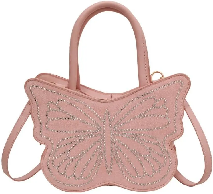 Butterfly Tote Bag Butterfly Purses for Women Y2k Purse Crossbody Bags for Women