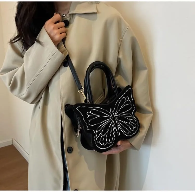 Butterfly Tote Bag Butterfly Purses for Women Y2k Purse Crossbody Bags for Women