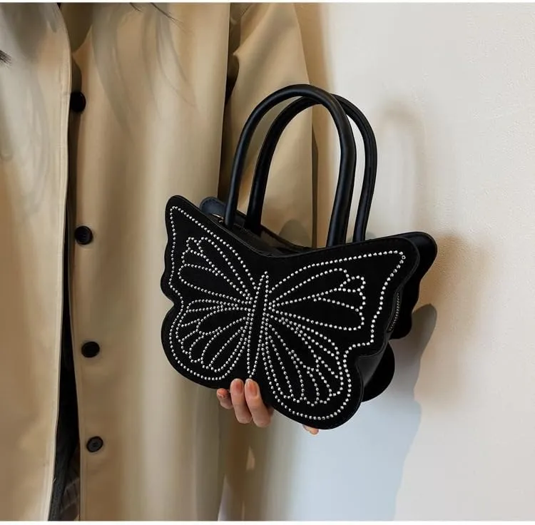 Butterfly Tote Bag Butterfly Purses for Women Y2k Purse Crossbody Bags for Women
