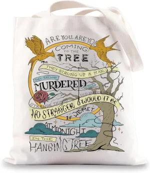 BWWKTOP Haymitch Movie Tote Bag Movie Inspired Gifts Cinna Lover Canvas Shoulder Bag For Movie Fans