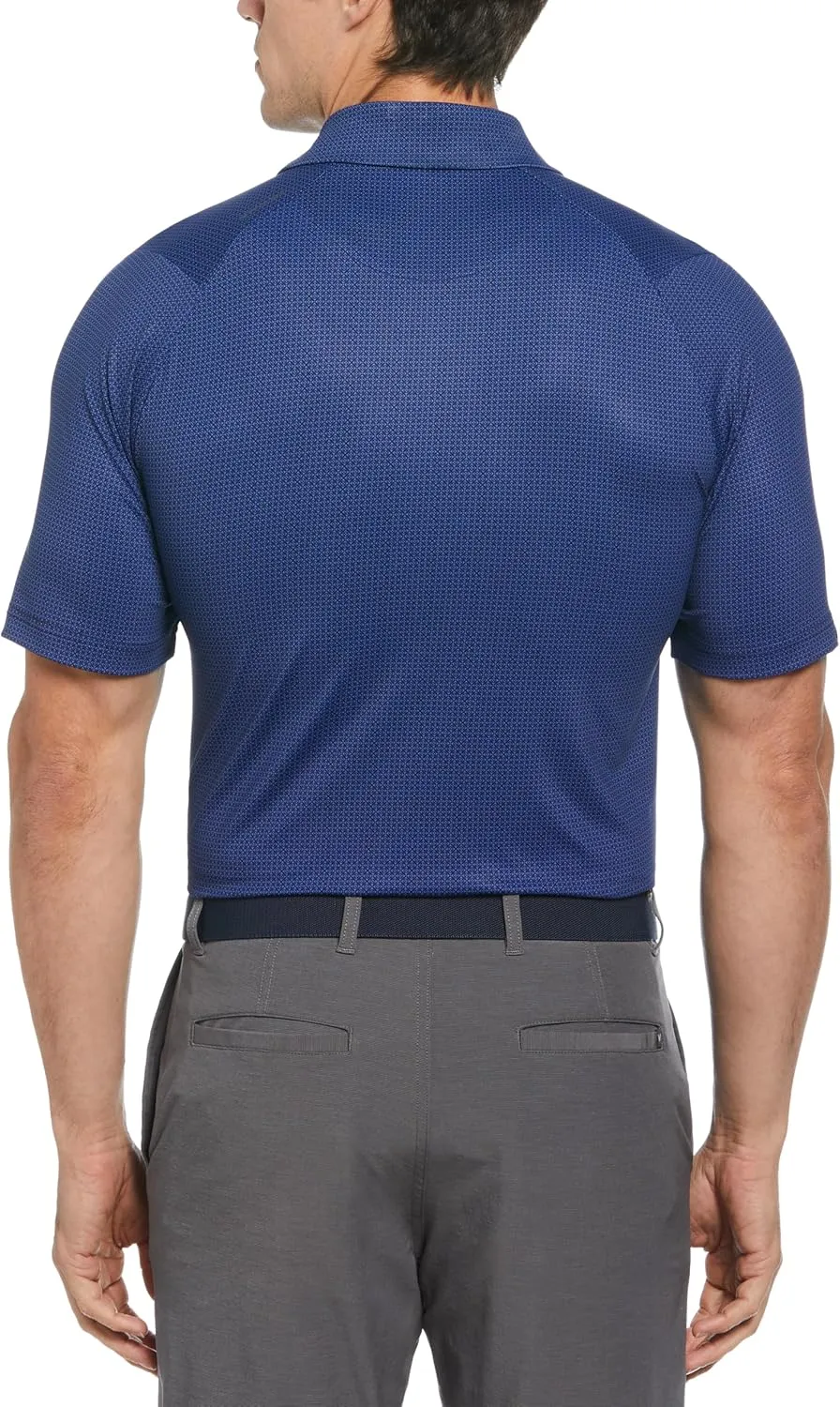 Callaway Men's Chevron Foulard Print Golf Polo, Stretch Seams, Sun Protection (Available in Big & Tall)