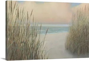 CANVAS ON DEMAND Beach Trail I Canvas Wall Art Print by James Wiens, Coastal, Contemporary, Home Decor, Ocean Artwork, 36" x24in