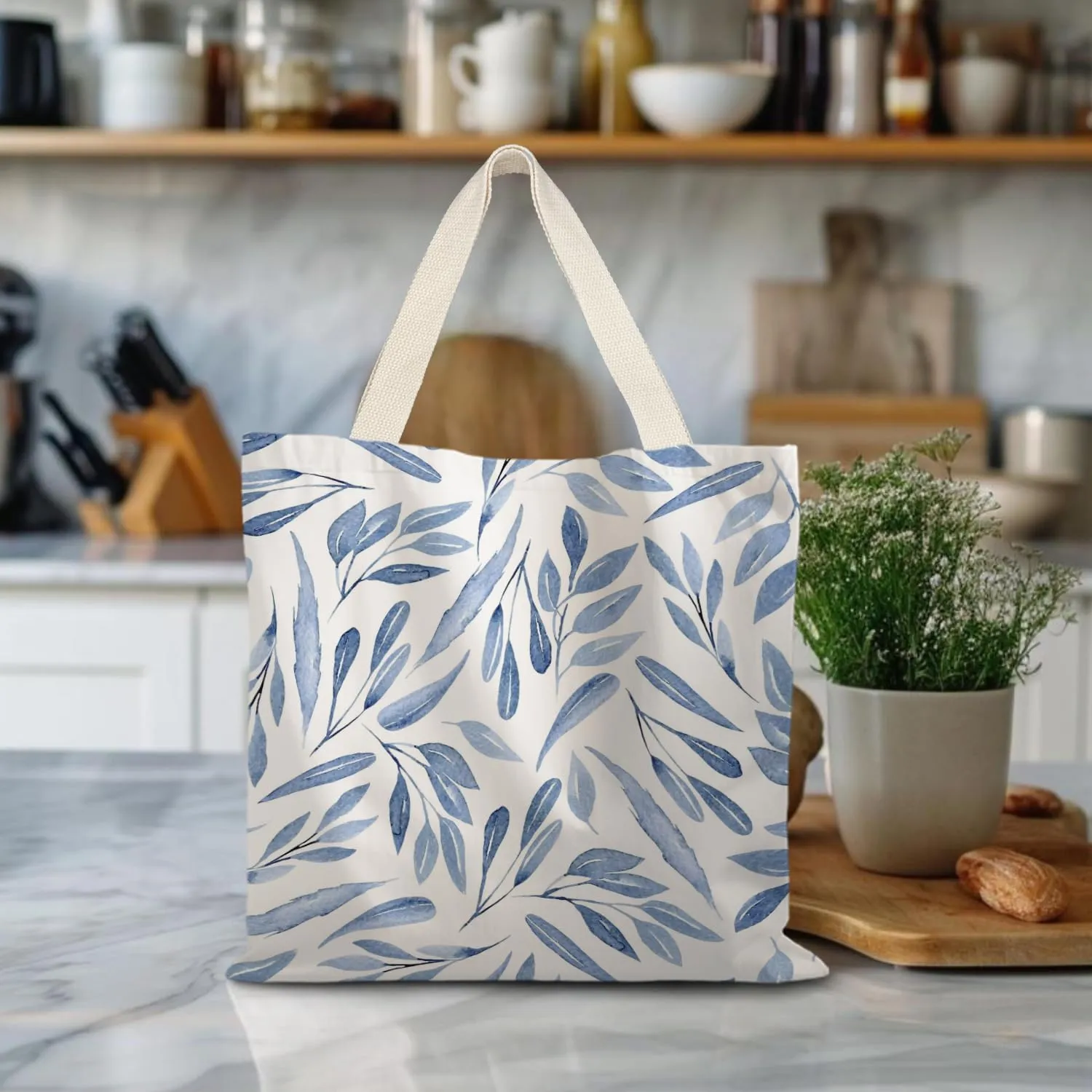 Canvas Tote - Aesthetic, Boho, Vintage Reusable Grocery Bag