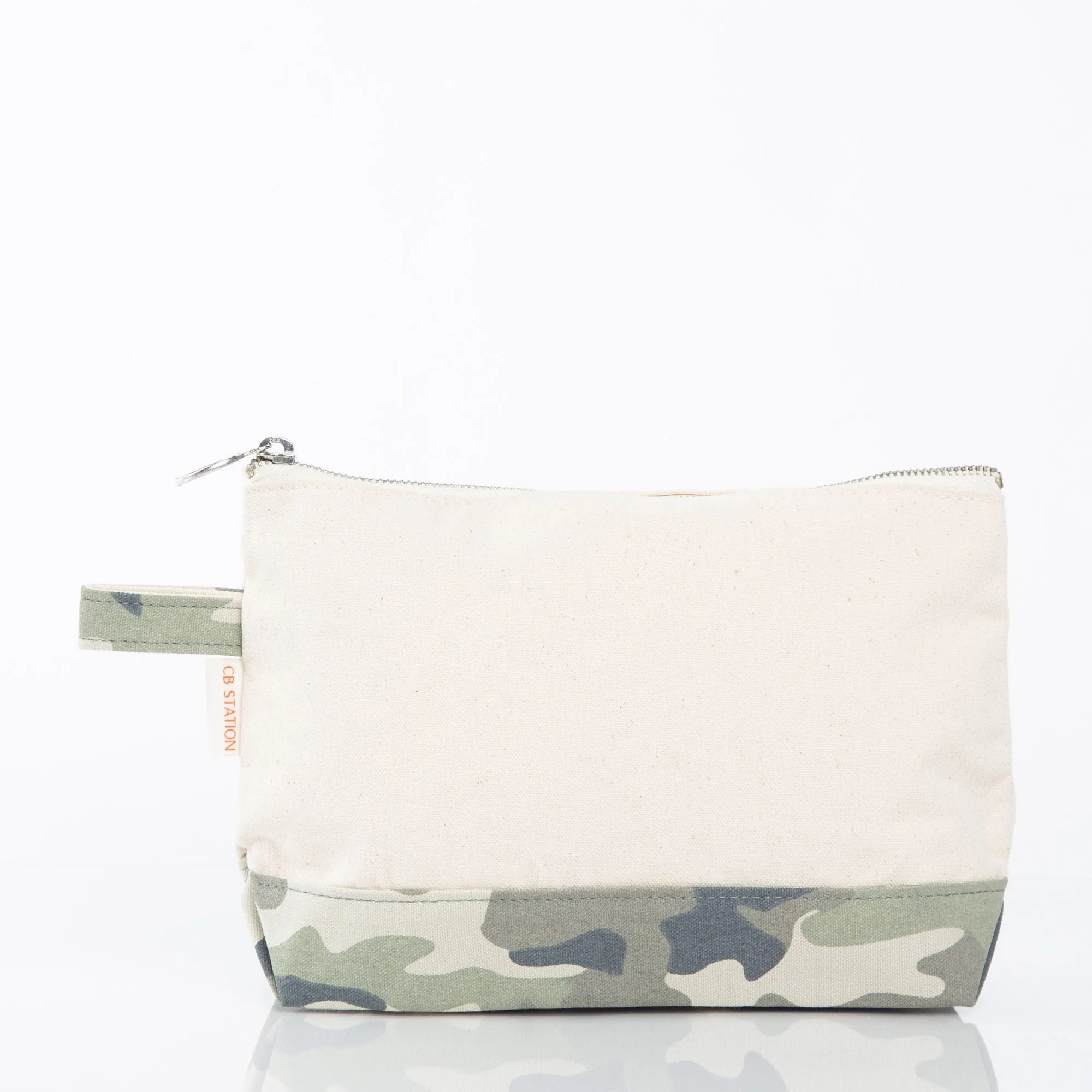 Canvas Zippered Make-Up Bag