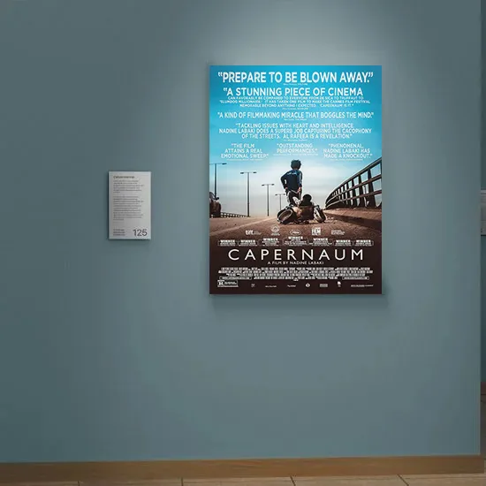 Capernaum Canvas Print | Film | Zain Al Rafeea | Movie Poster | Wall Art | Home Decor | Gift for Movie Enthusiasts