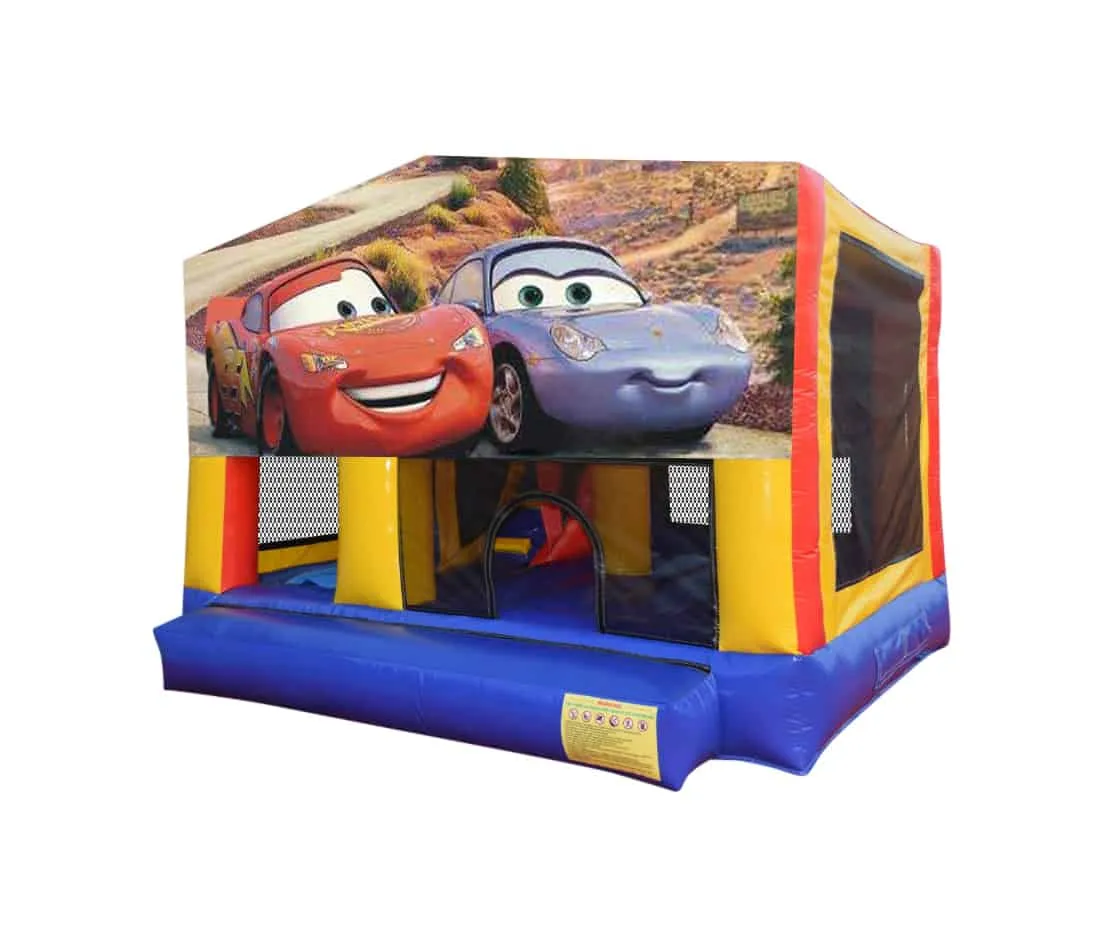 Cars Small Slide Jumping Castle