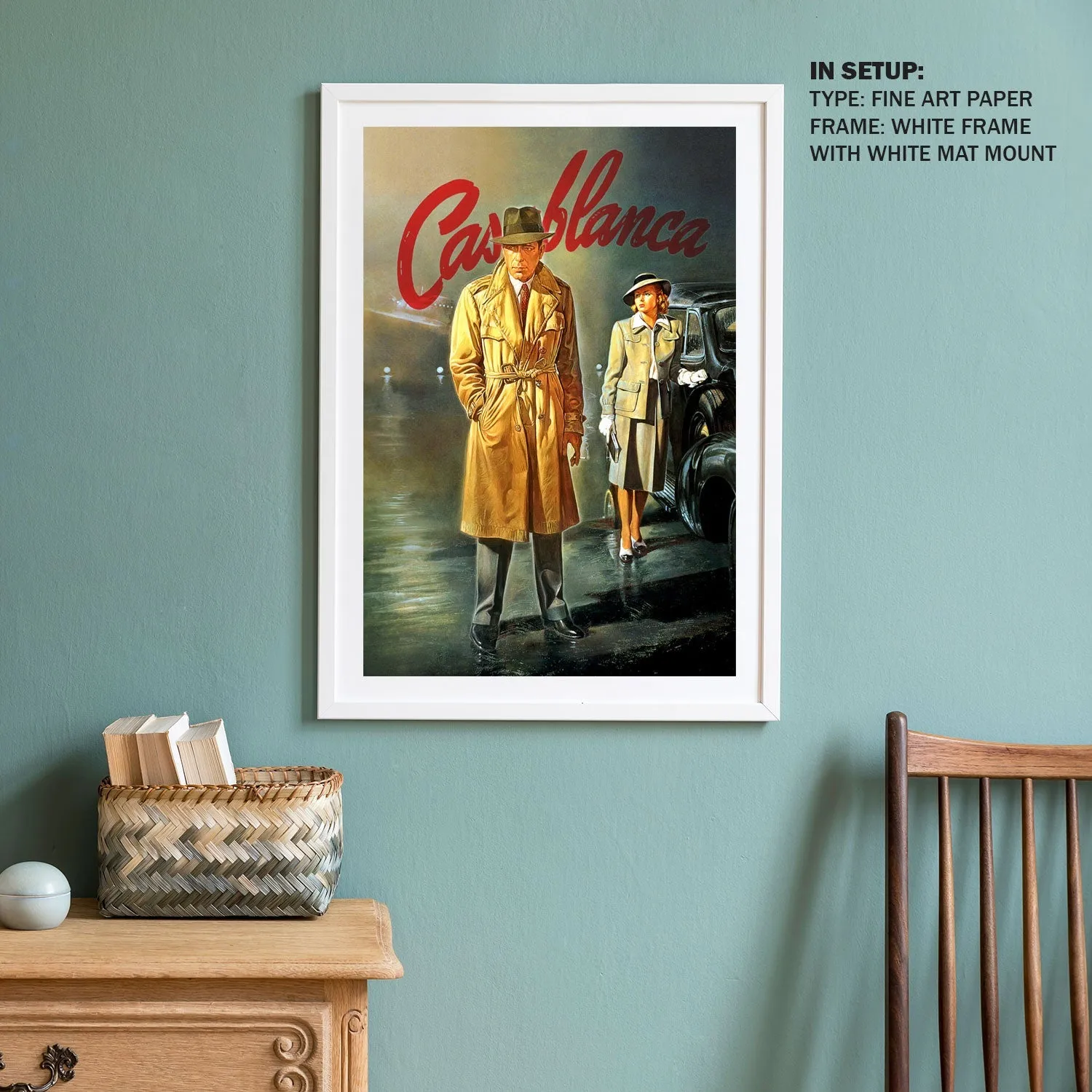 Casablanca (1943) Movie Poster Art