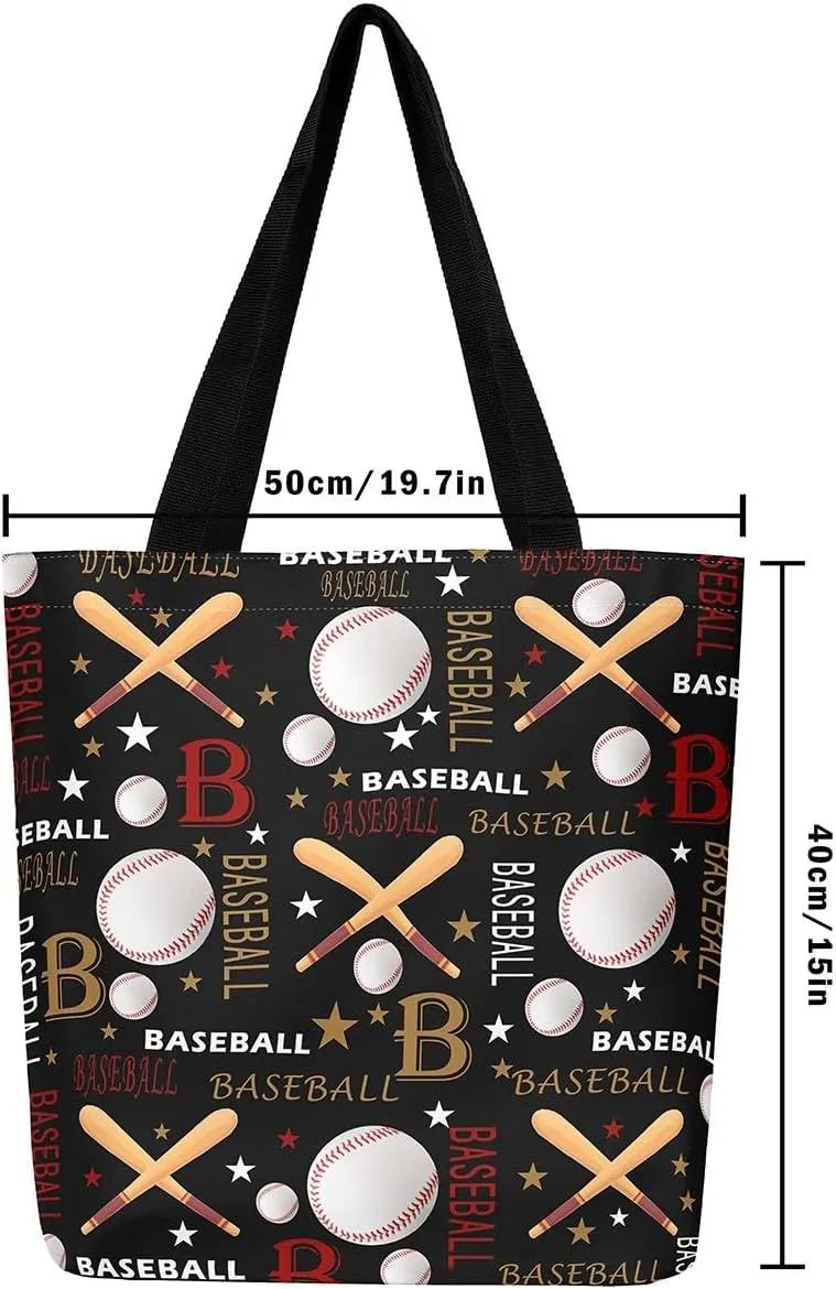 Castle Fairy Baseball Canvas Tote Bag for Adults
