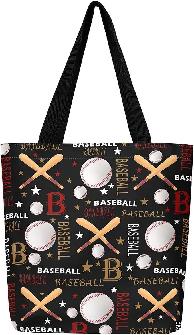 Castle Fairy Baseball Canvas Tote Bag for Adults