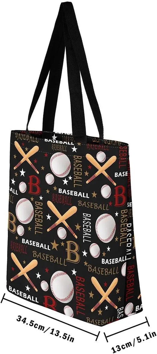 Castle Fairy Baseball Canvas Tote Bag for Adults