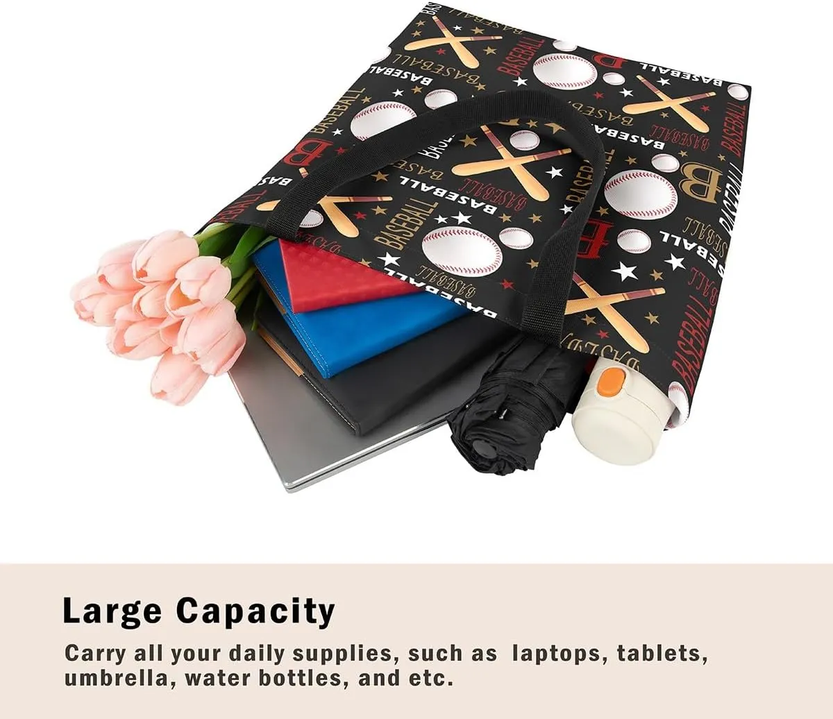 Castle Fairy Baseball Canvas Tote Bag for Adults