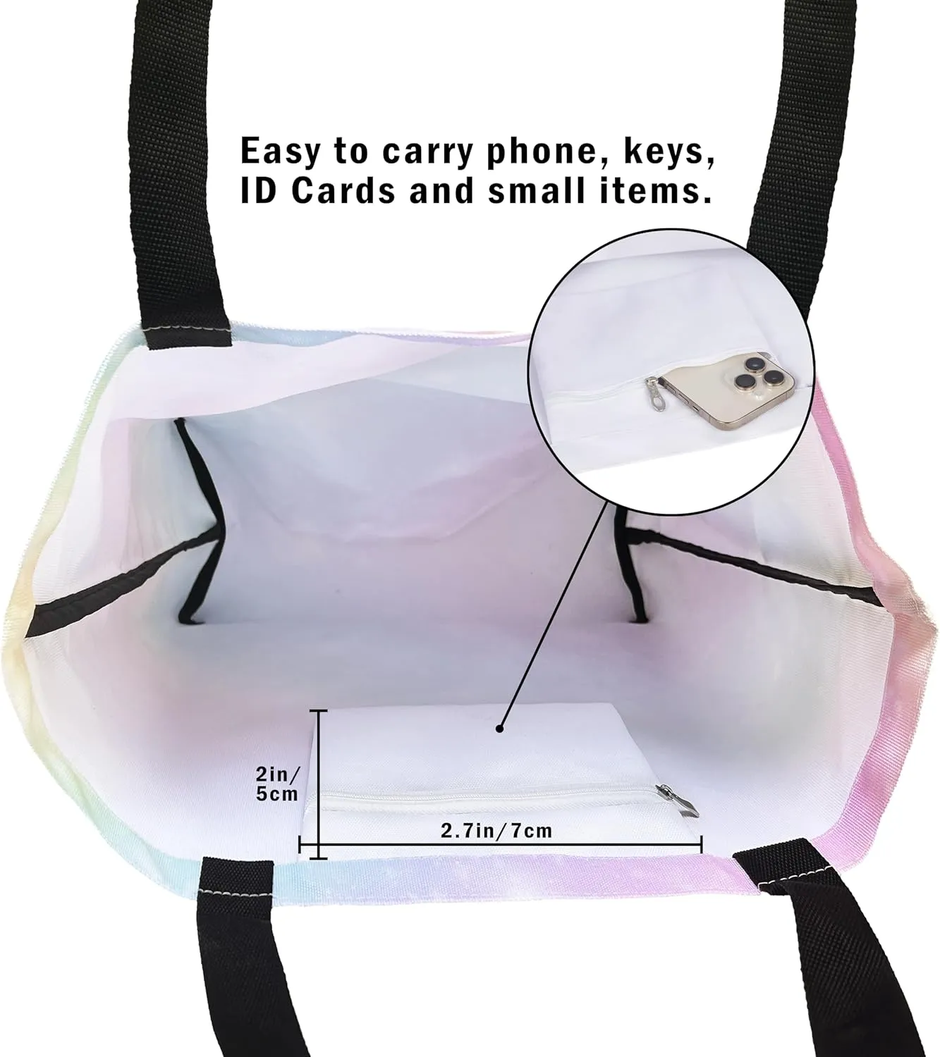 Castle Fairy Basketball Canvas Tote Bag Neon Light Lines Aesthetic Tote Bag for Adults Men Shopping Gym 19.7x5.1 Inch