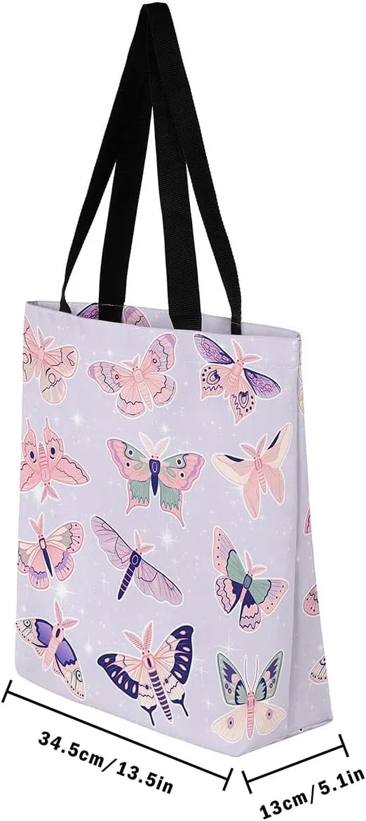 Castle Fairy Girls Women Canvas Tote Bag