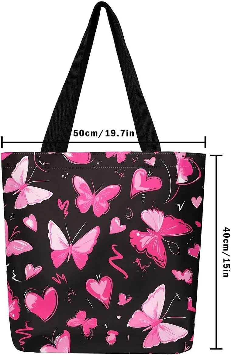 Castle Fairy Girls Women Canvas Tote Bag