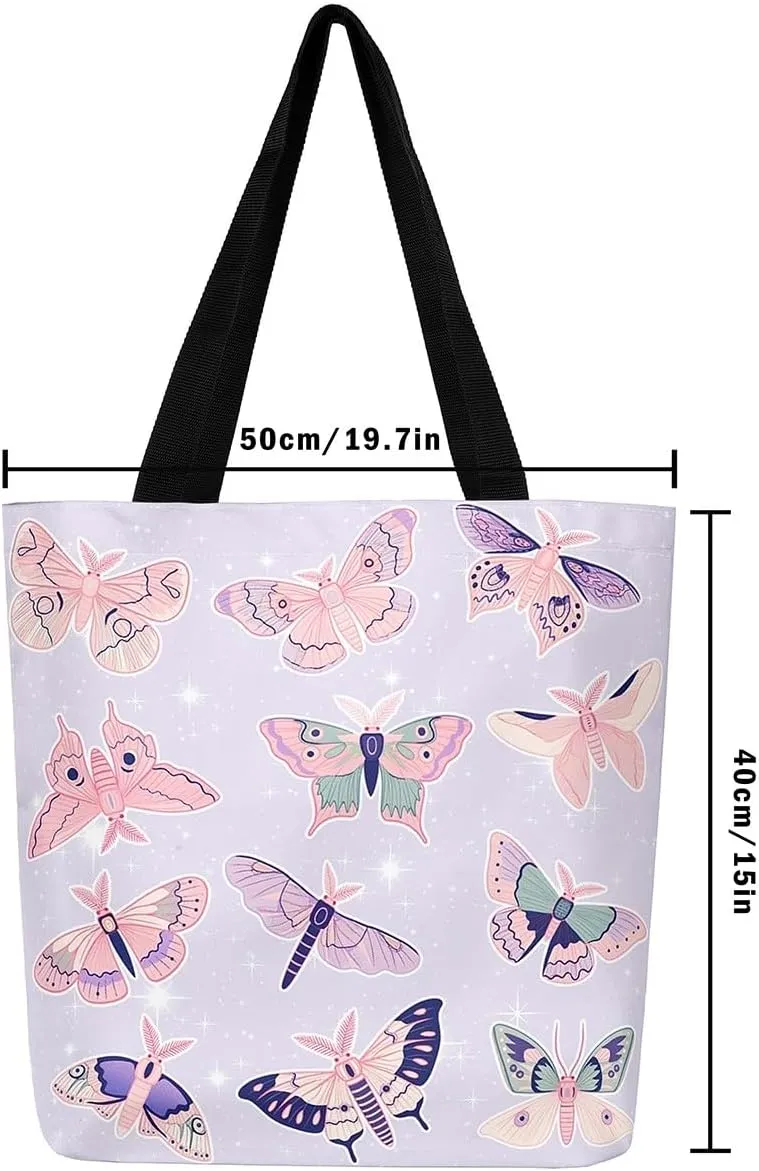 Castle Fairy Girls Women Canvas Tote Bag