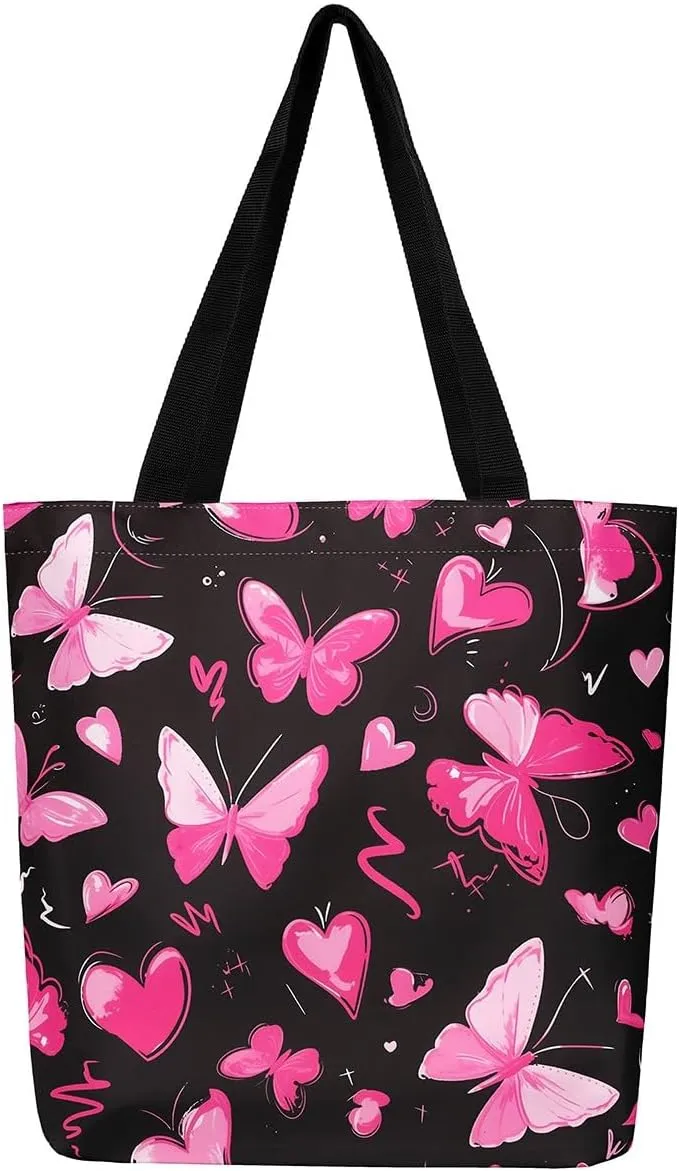 Castle Fairy Girls Women Canvas Tote Bag