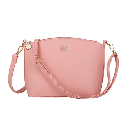 Casual Small Imperial Crown Candy Color Handbags