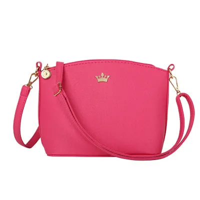 Casual Small Imperial Crown Candy Color Handbags