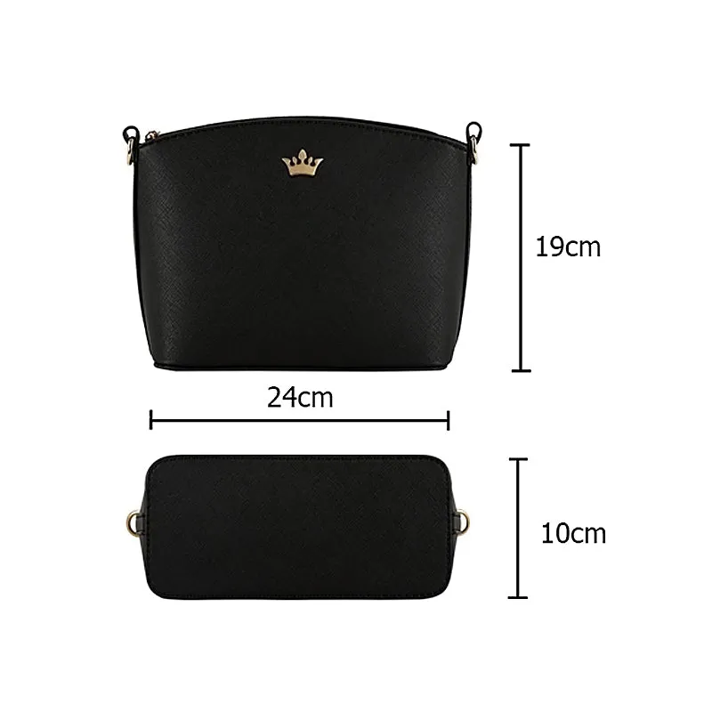 Casual Small Imperial Crown Candy Color Handbags