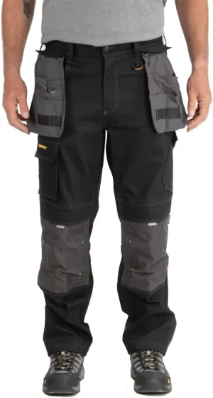 Caterpillar H2O Defender Water Resistant Work Pants for Men with Reinforced Knees, Bellowed Cargo Pocket and Tool Bags