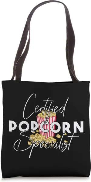Certified Popcorn Specialist Tote Bag