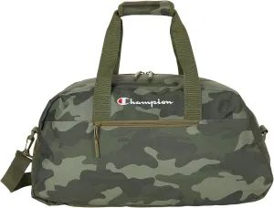 Champion Unisex Adult Logo Duffel Bags, Camo/Cargo Olive, One Size US