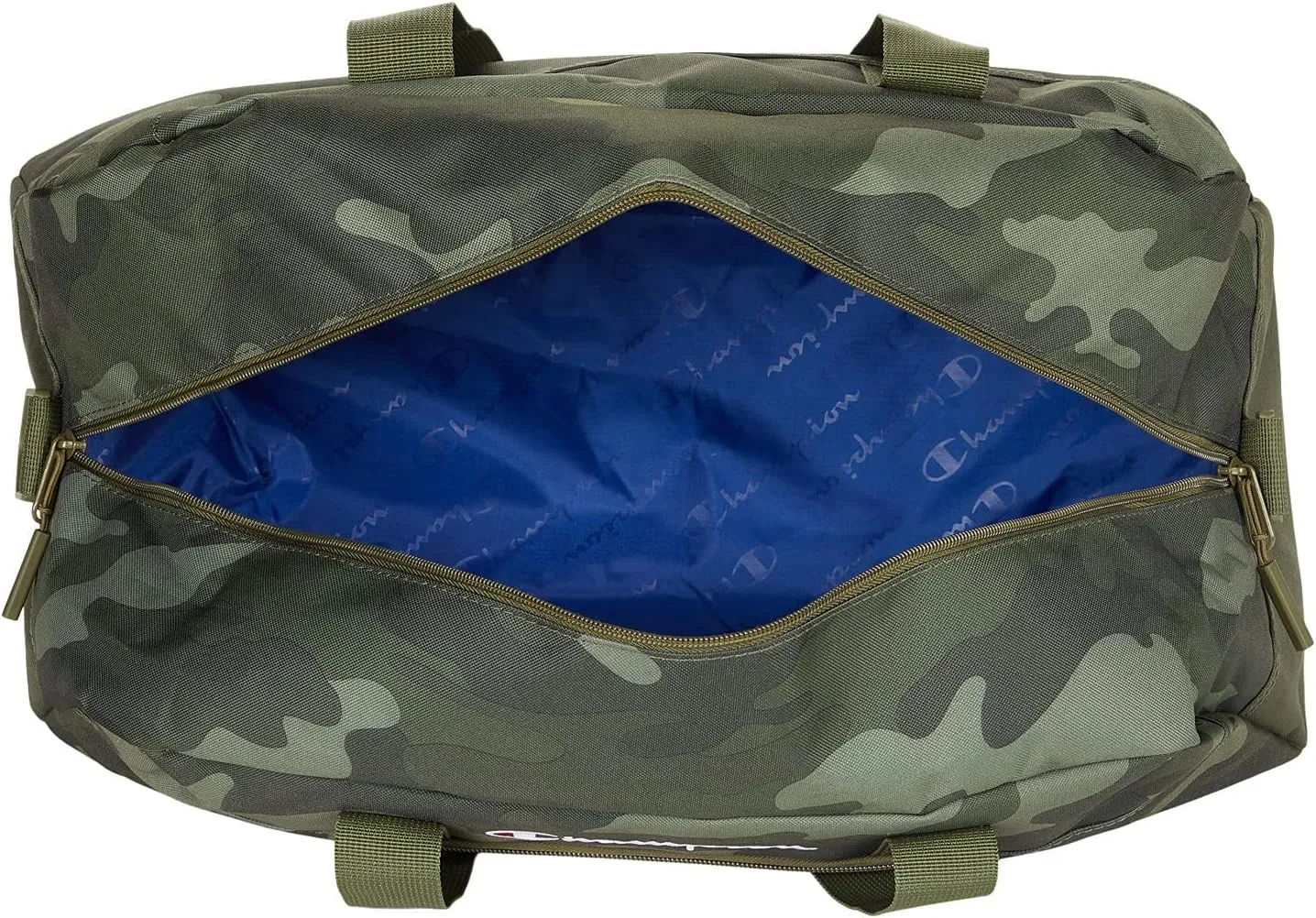 Champion Unisex Adult Logo Duffel Bags, Camo/Cargo Olive, One Size US