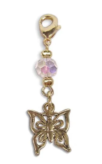 Charm Small Gold - Butterfly Hair Twister Accessory