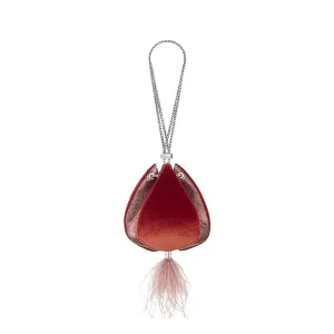 Cindy Feather Orange Bag