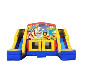 Circus Double Mega Combo Jumping Castle