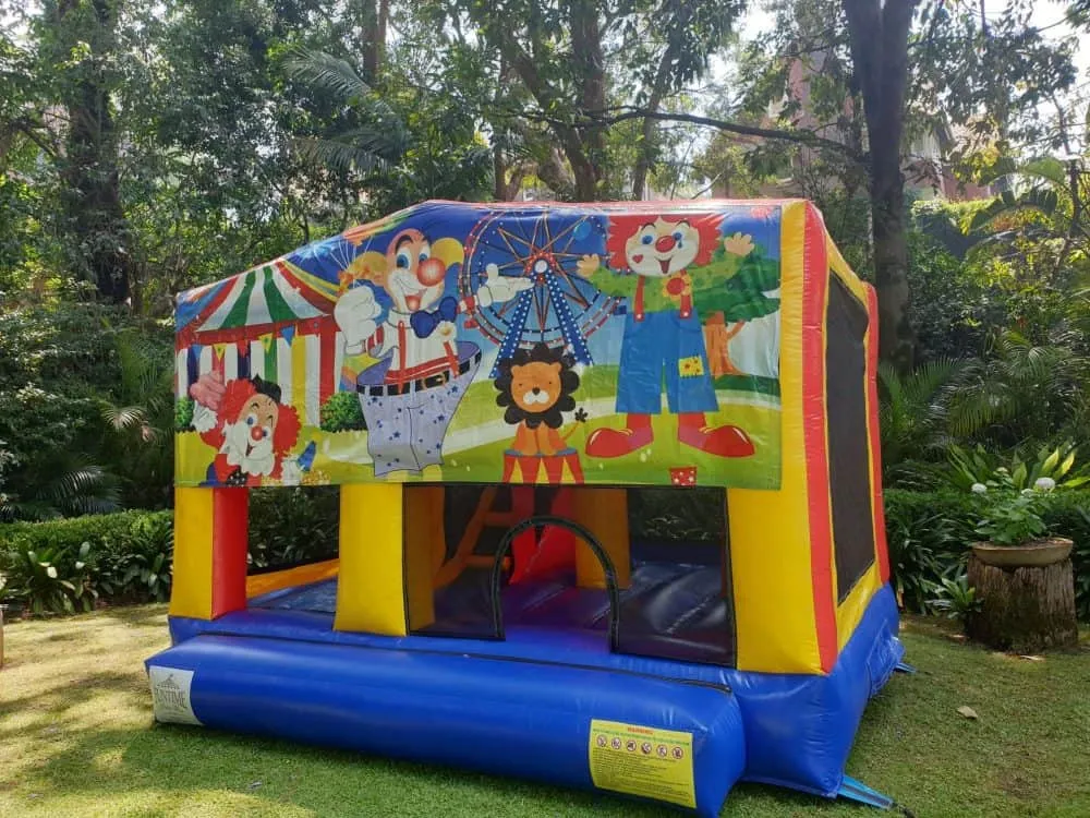 Circus Small Slide Jumping Castle