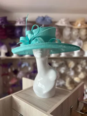 Classic Sinamay Peacock Wedding Hat
