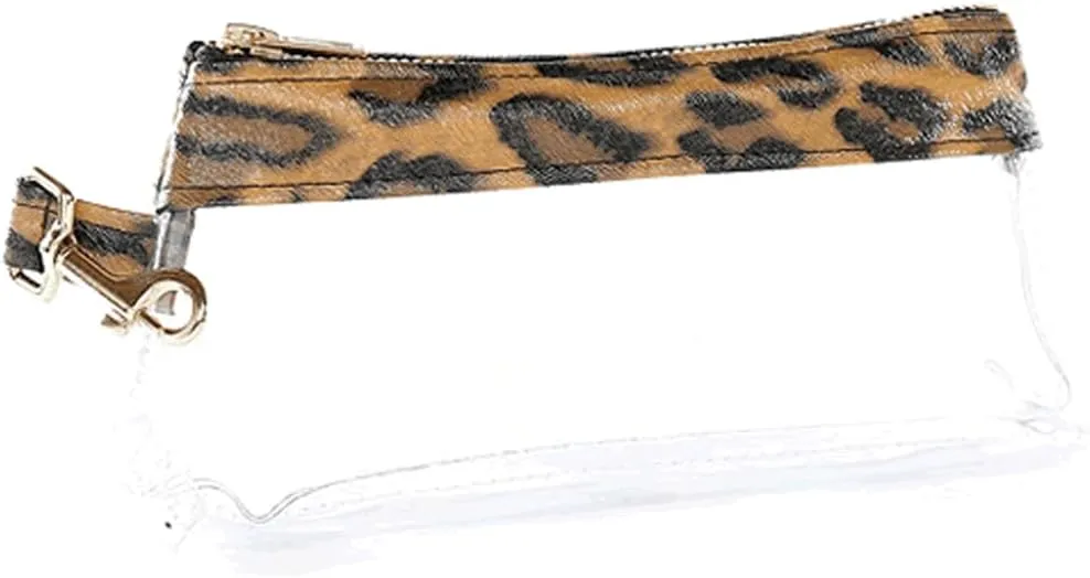 Clear Bag (IT BAG Luxe) Transparent Small Travel Purse for Women Clear Clutch Women Purses & Handbags-Without Wristlet