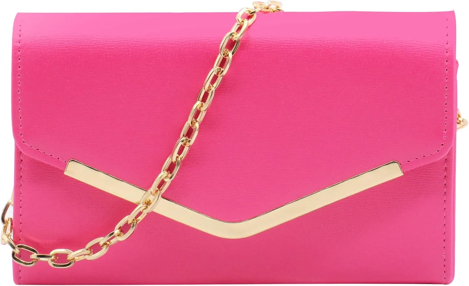 Clutch Purse Evening Bag for Women, Envelope Handbag With Detachable Chain for Wedding and Party