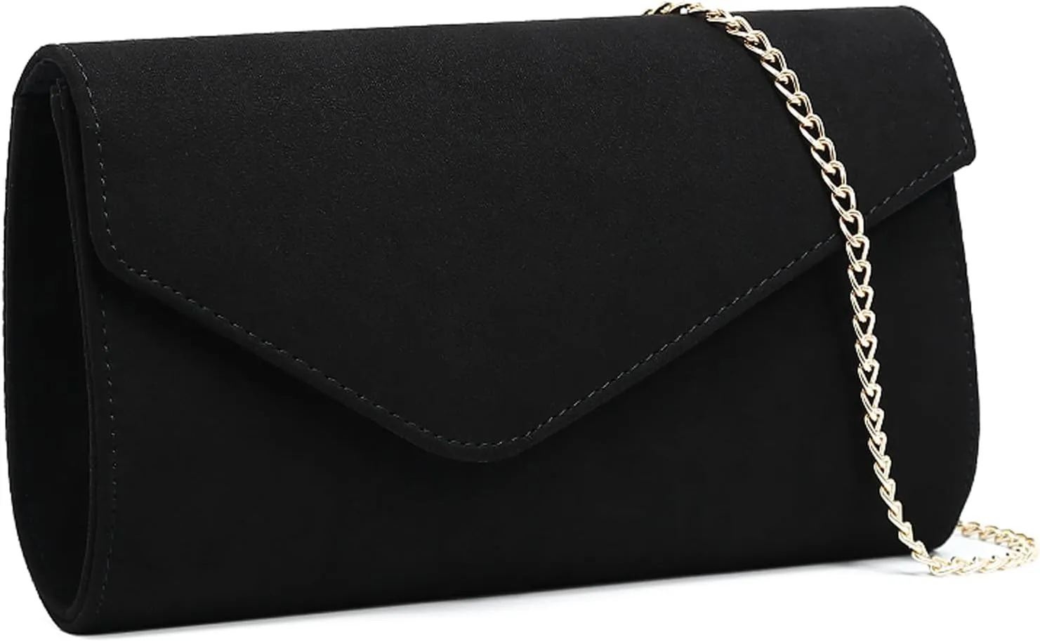 Clutch Purse Evening Bag for Women, Envelope Handbag With Detachable Chain for Wedding Party Bridal Purse