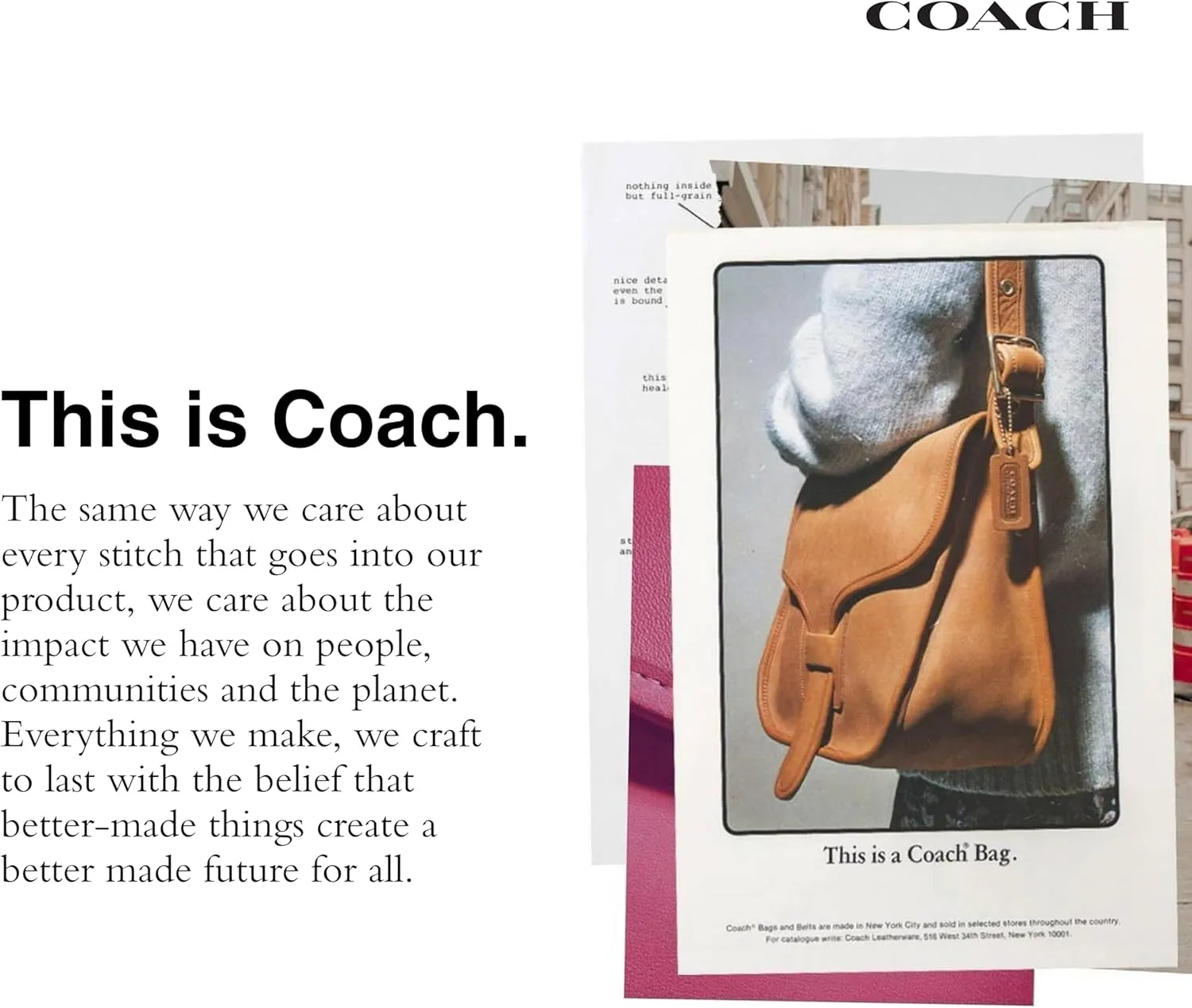 Coach Bubble Leather Cargo Tote