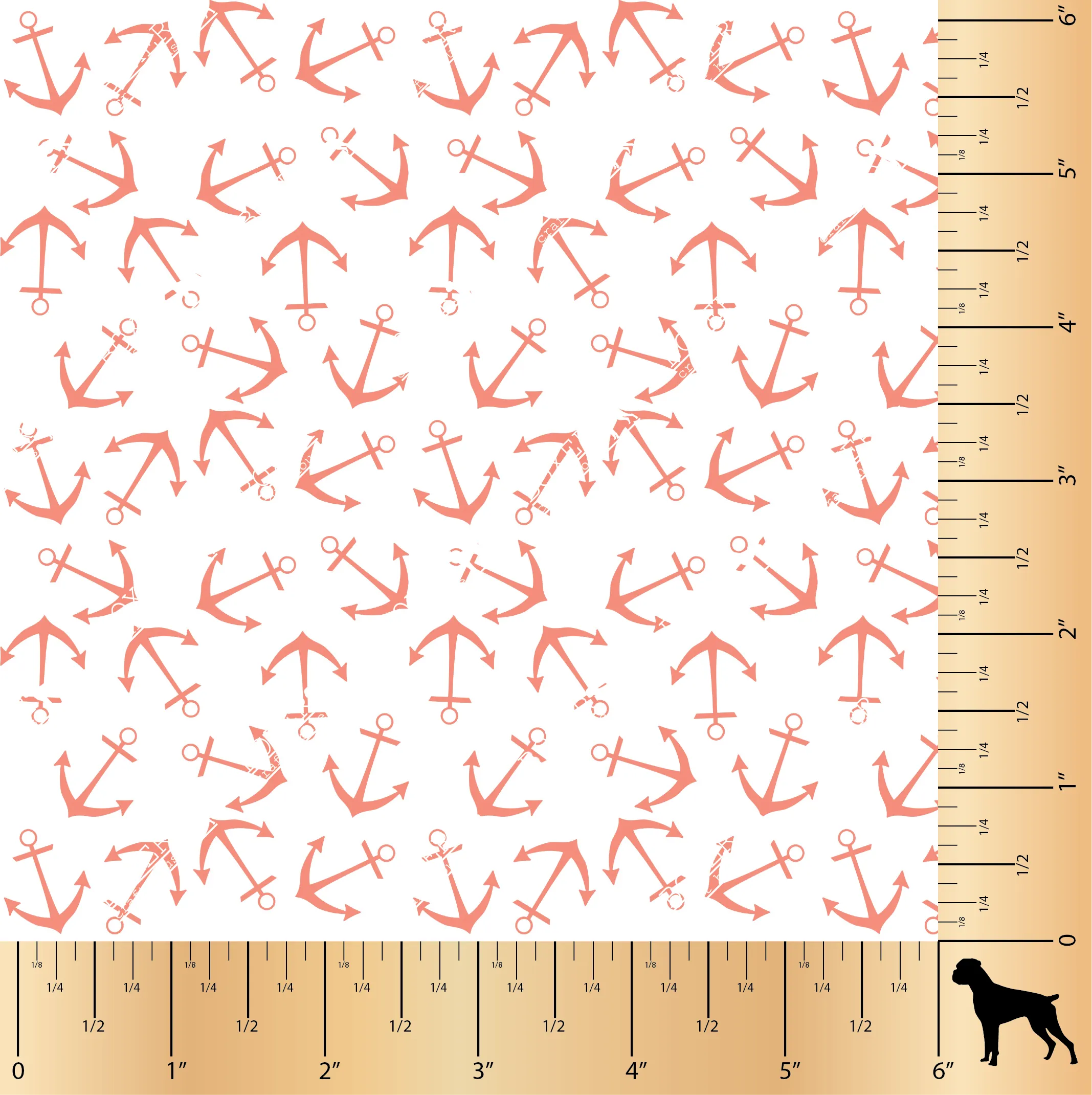 Coastal Patterns Anchors Coral LARGE